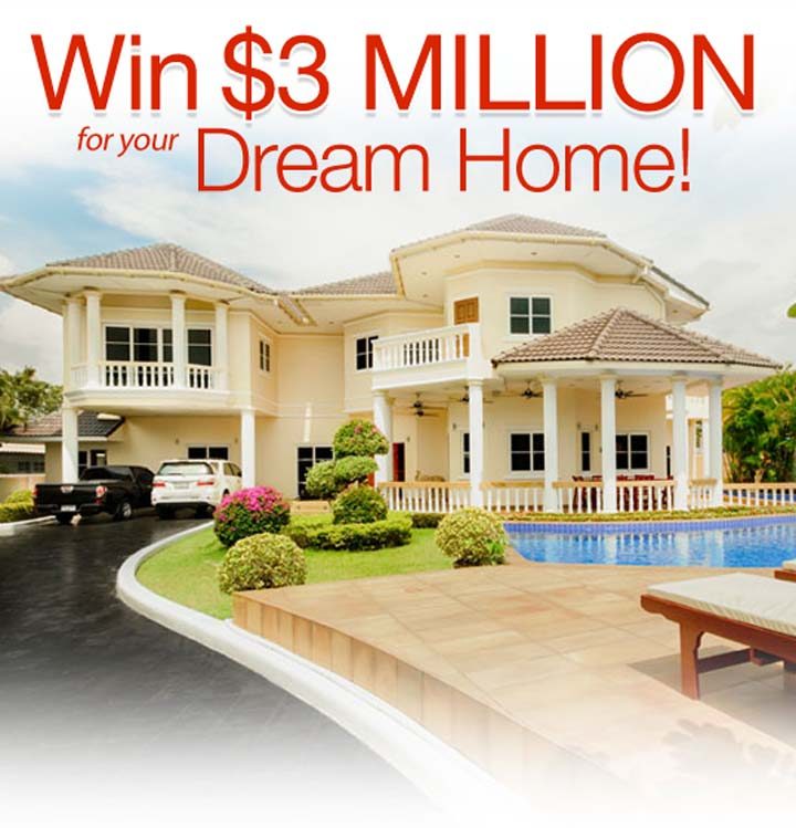 PCH Win Dream Home $3 Million SuperPrize Giveaway No. 8800