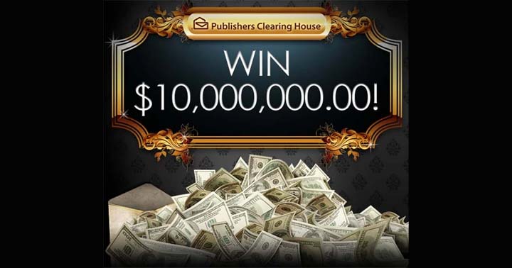 PCH $10 Million SuperPrize (Giveaway No. 8800)