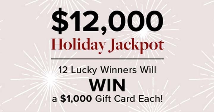 Linen Chest's $12,000 Holiday Jackpot Contest