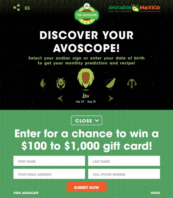 avoscope-sweepstakes