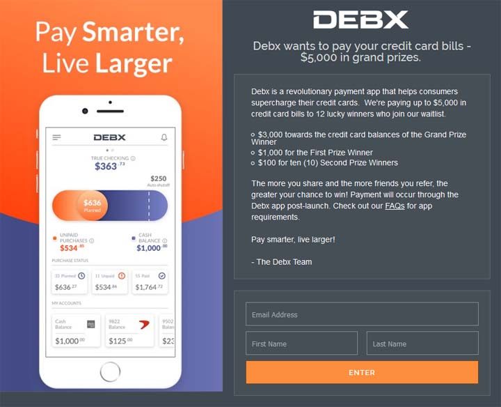 debx-sweepstakes