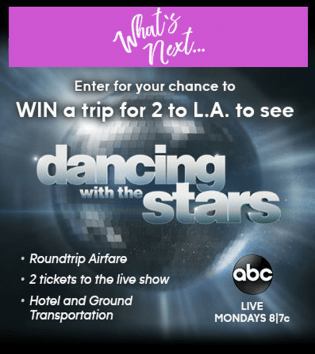 dancing-with-the-stars-sweepstakes