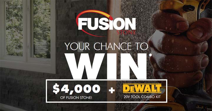 You could WIN $4,000 worth of FUSION STONE Contest