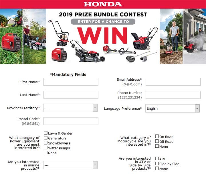 honda-prize-bundle-contest