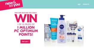 Shoppers Drug Mart New & So You Contest