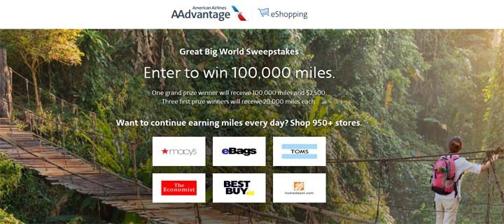 aadvantage-sweepstakes