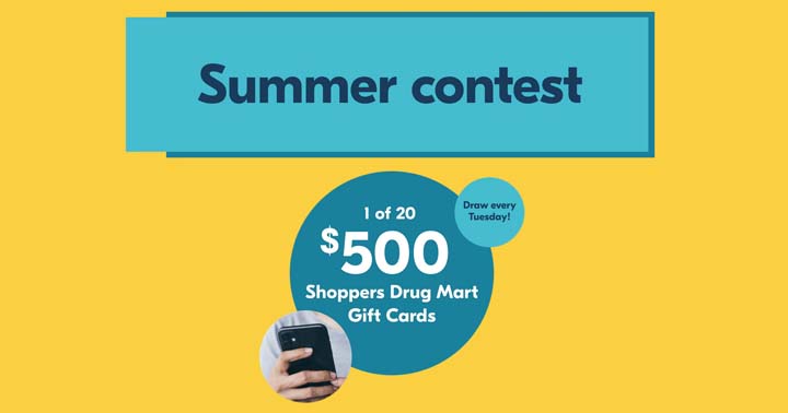 Shoppers Drug Mart Summer Contest