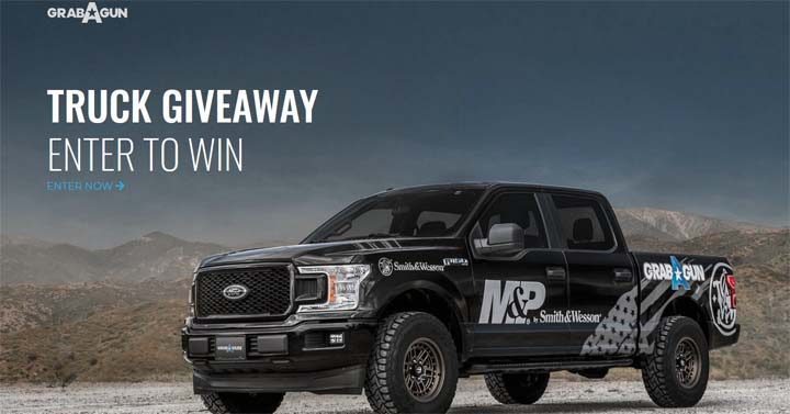 GrabAGun Enter for a Chance to Win-a-Truck Giveaway