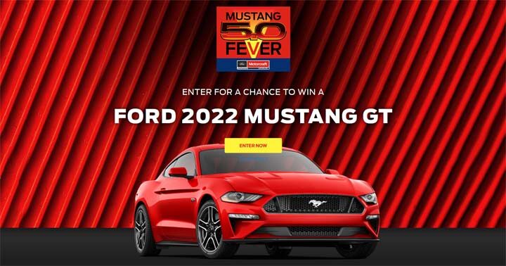 Motorcraft Mustang 5.0 Fever Sweepstakes