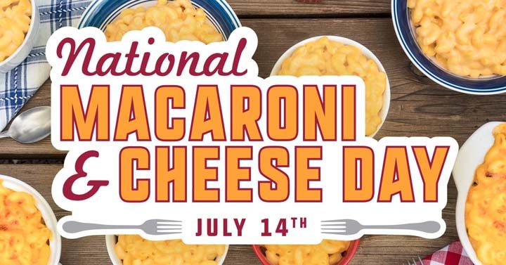 Main St Bistro National Macaroni and Cheese Day Sweepstakes