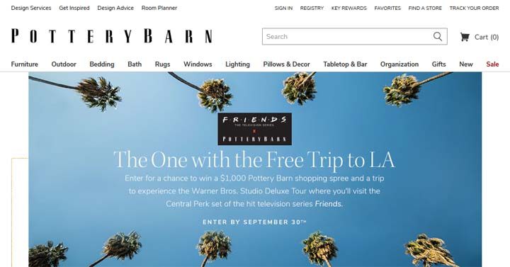One with the Free Trip to L.A. Sweepstakes