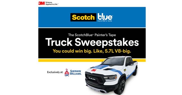 ScotchBlue Painter’s Tape Sweepstakes