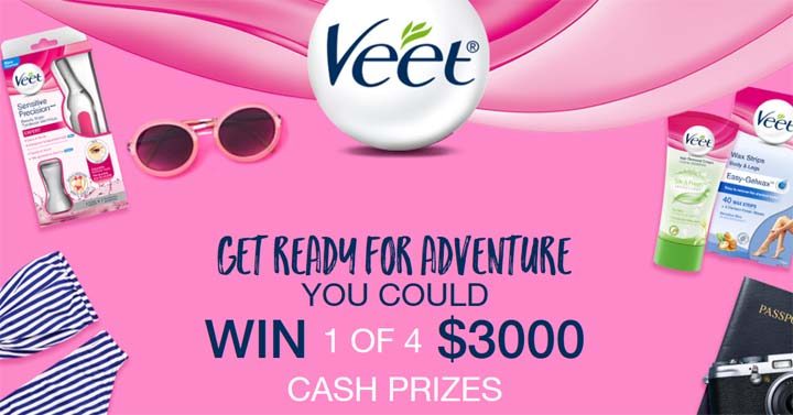Veet Ready for Adventure Contest
