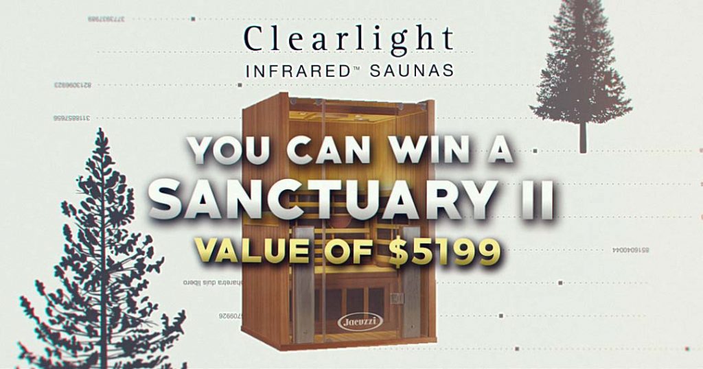 Northern Saunas Clearlight Sanctuary 2 Sweepstakes