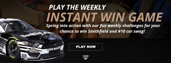 Smithfield Fuel Up Your Family Sweepstakes Prizes