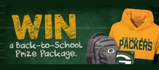 Green Bay Packers Back to School Sweepstakes