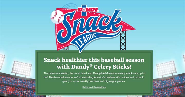 Snack League Sweepstakes