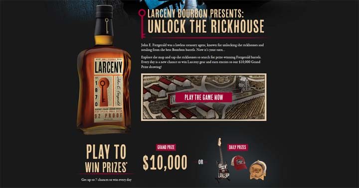 Unlock the Rickhouse Instant Win and Sweepstakes