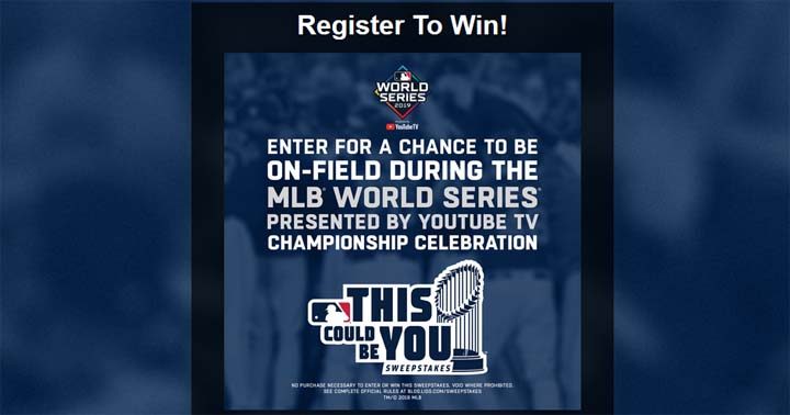 LIDS & MLB This Could Be You Sweepstakes