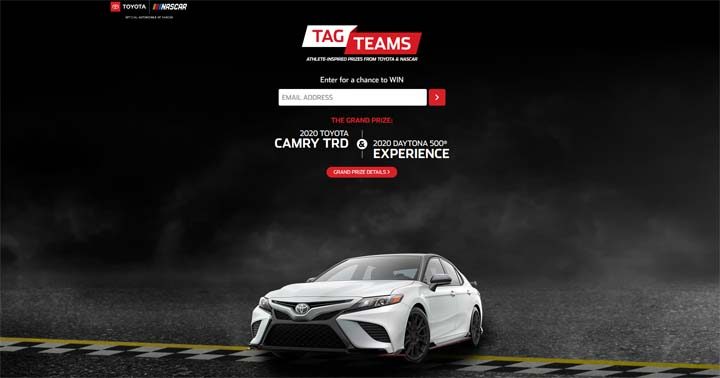 Toyota Tag Teams Monster Energy NASCAR Cup Series Promotion