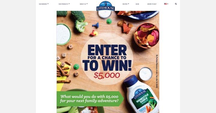 Litehouse Do Family Night Right Sweepstakes