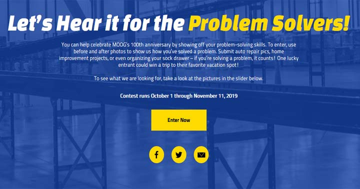 MOOG Problem Solver Contest