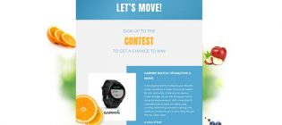 Oasis Let's Move Win a Smart Watch Contest