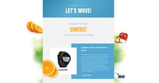 Oasis Let's Move Win a Smart Watch Contest