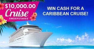 PCH Enter Cruise Sweeps 10K Giveaway No. 13767