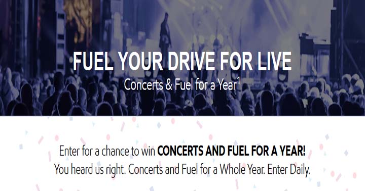 Exxon Mobil Fuel Your Drive for Live Sweepstakes