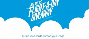 AIR MILES Flight-a-Day Giveaway Contest