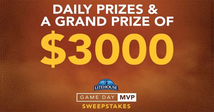 Litehouse Game Day MVP Sweepstakes