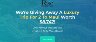 Rise Botanicals Rise2Maui Sweepstakes