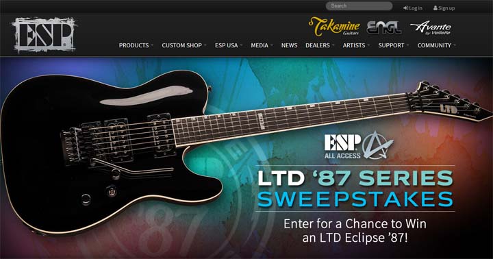 ESP 87 Series Sweepstakes