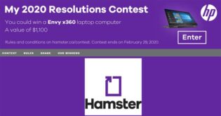 Hamster My 2020 Resolutions Contest