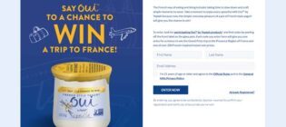 Yoplait Say Oui To The French Way Sweepstakes (OUI Sweepstakes) & Instant Win