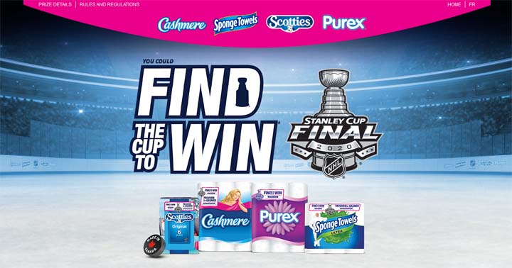 SpongeTowels Find the Cup & Win Contest