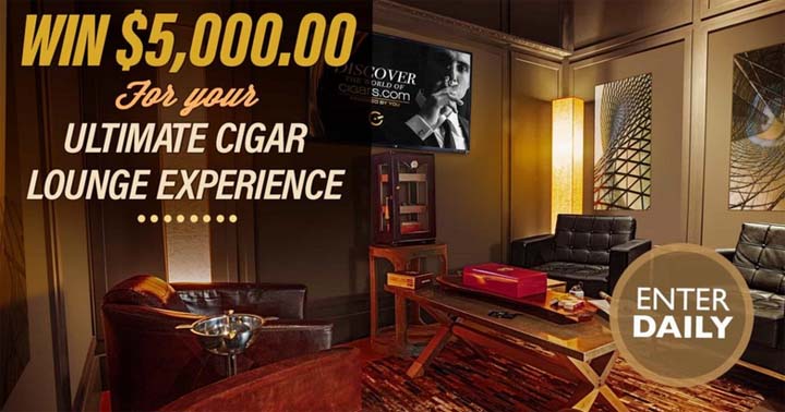 Ultimate Cigar Lounge Experience Giveaway