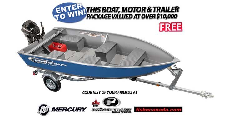 Fish'n Canada Princecraft Mercury Boat & Motor Giveaway