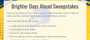 Brighter Days Ahead Sweepstakes
