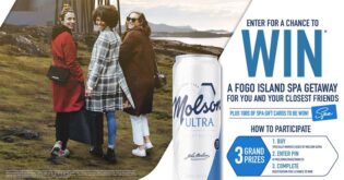 Molson Ultra Fogo Island Getaway Contest