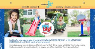 Family Jr Little Tikes Play Big Discover Ways to Play Contest