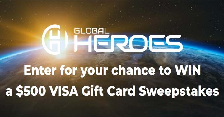 Global Heros Visa Gift Card Sweepstakes