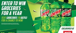 MTN DEW Year of Groceries from WEIS Markets Sweepstakes