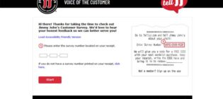 Jimmy John’s Survey Sweepstakes