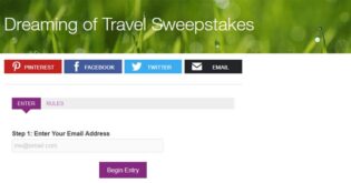 Travel Channel's Dreaming of Travel Sweepstakes