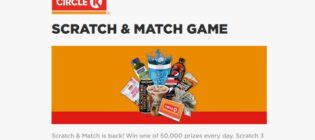 Circle K Scratch & Match Game Sweepstakes