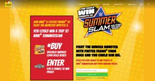 Foster Farms and WWE Monster Appetite Promotion
