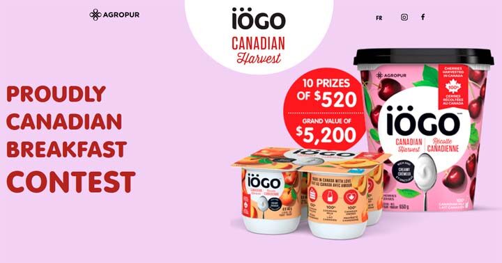 Win one year of Yogurt iögo Contest