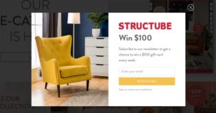 Structube Weekly $100 Gift Card Giveaway Contest